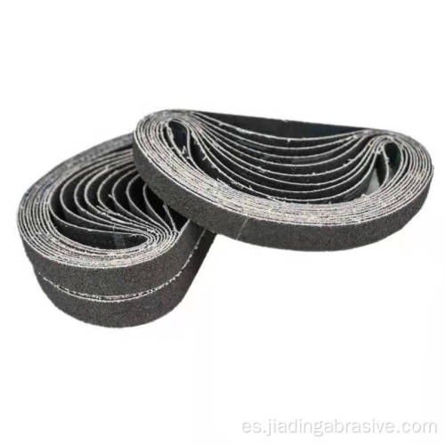 Cinturones de lijado para pulir metal